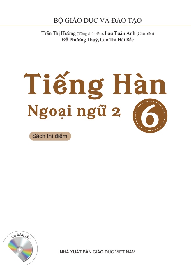 [Sách thí điểm] Tiếng Hàn Ngoại ngữ 2 (Trần Thị Hường)